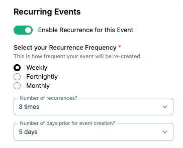recurring-event-parameters